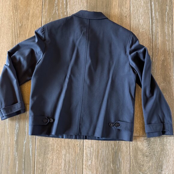 Talbots Petites women's wool black classic  business pantsuit size 8P - Picture 7 of 16